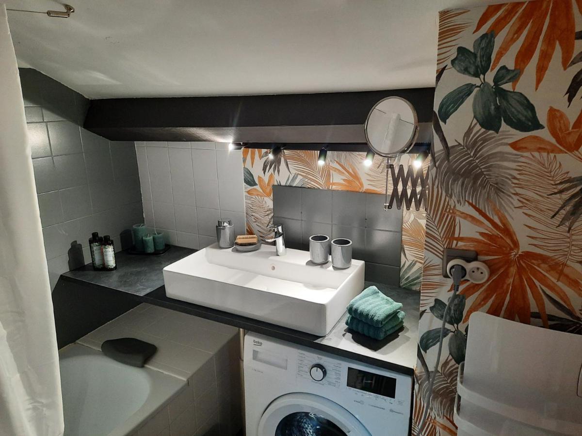 Superbe Appartement Pour 2, Au Coeur De L'Ariege! Ussat 外观 照片