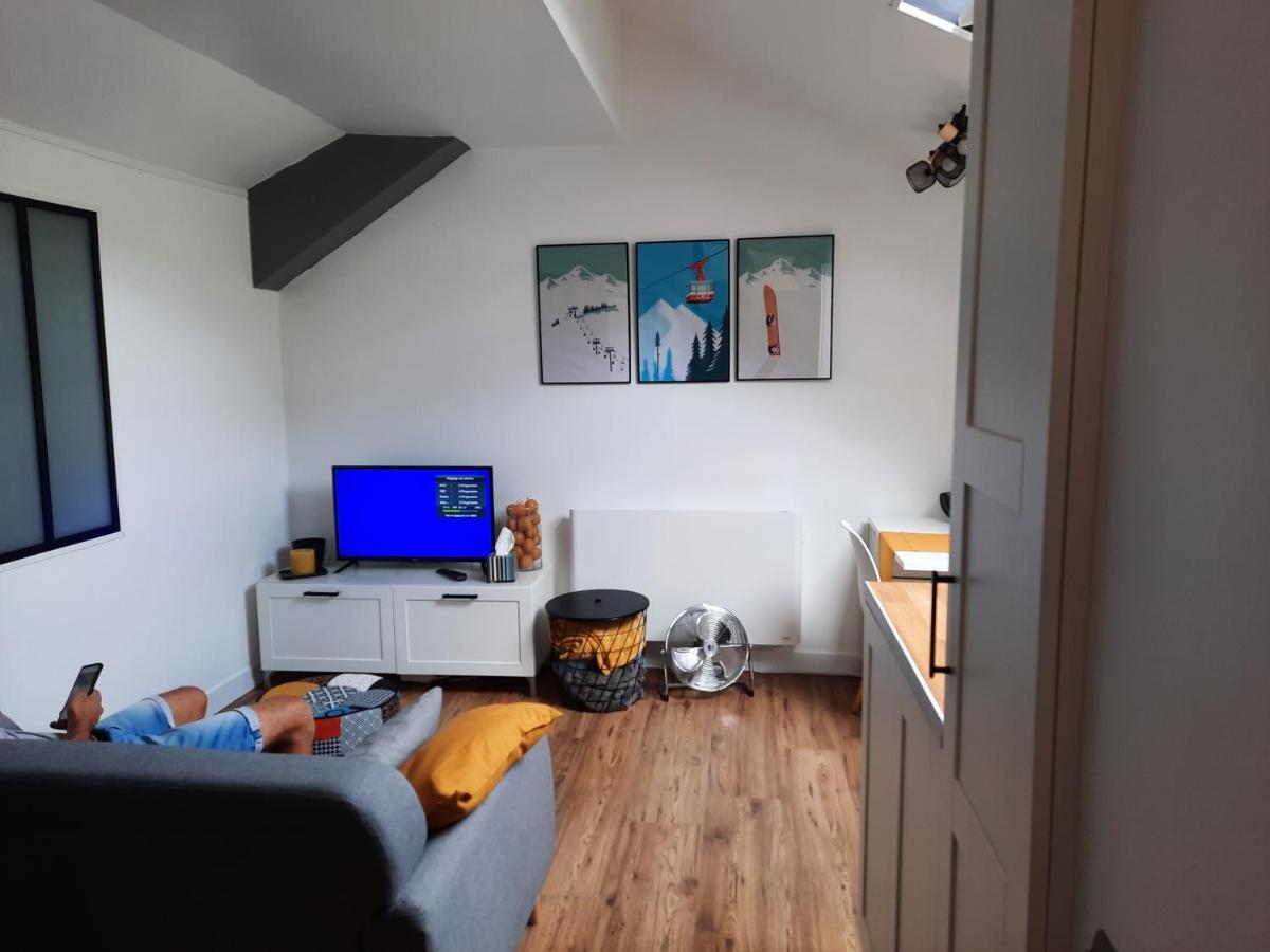 Superbe Appartement Pour 2, Au Coeur De L'Ariege! Ussat 外观 照片